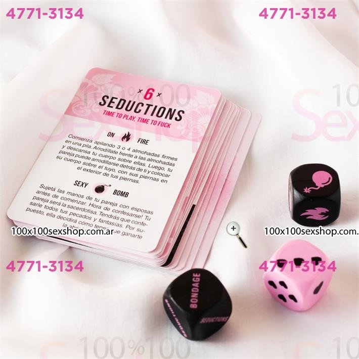 Les Amants. Juego de cartas + dado